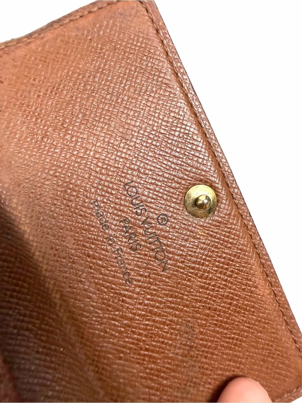 Authentic Louis Vuitton Monogram 4 Key Holder Case
